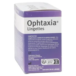Ophtaxia Lingettes ophtalmiques stériles