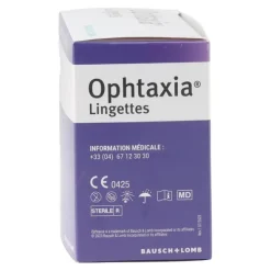 Ophtaxia Lingettes ophtalmiques stériles