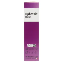 Ophtaxia solution de lavage oculaire avec œillère