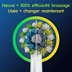Oral B Cross Action Pro recharge brosse à dents électrique
