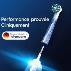 Oral B Cross Action Pro recharge brosse à dents électrique