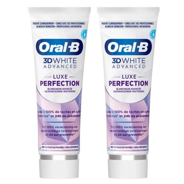 Oral B 3D White Advanced Luxe Perfection dentifrice