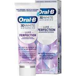 Oral B 3D White Advanced Luxe Perfection dentifrice