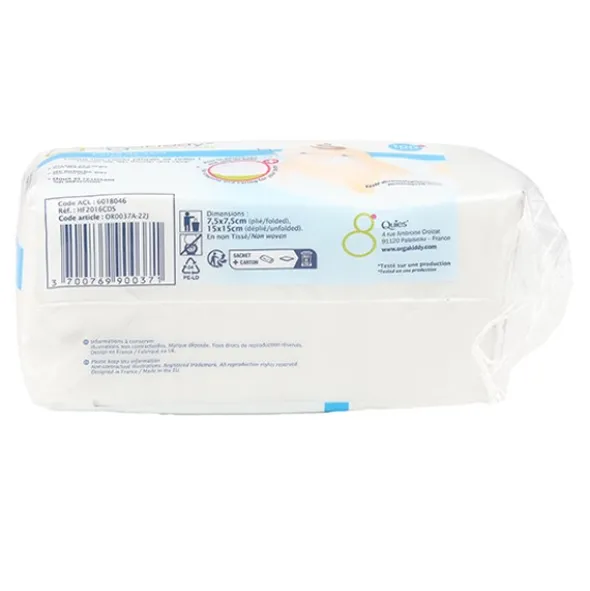 Orgakiddy carré de coton non tissé