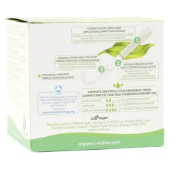 Organyc Bio tampons coton Super avec applicateur