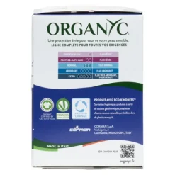 Organyc Coton Bio serviettes hygiéniques Flux abondant