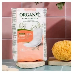 Organyc Premiers jours Post partum serviettes hygiéniques