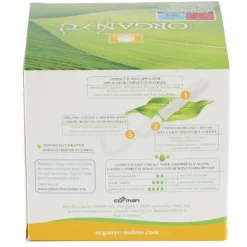 Organyc Tampons coton bio Normal avec applicateur