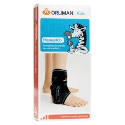 Orliman attelle de cheville enfant Memostab