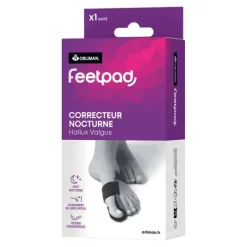 Orliman correcteur nocturne Hallux valgus Feetpad