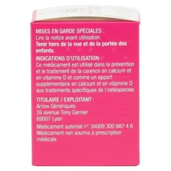 Orocal Vitamine D3 500 mg/1000 UI comprimés à croquer