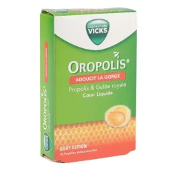 Oropolis coeur liquide Propolis Gelée royale pastilles