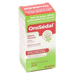 Orosédal collutoire Mauve Tamarin spray