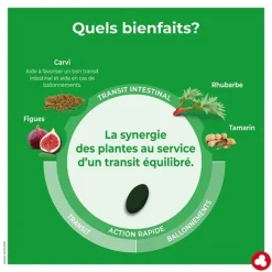 Ortis Fruits et Fibres Forte transit intestinal comprimés