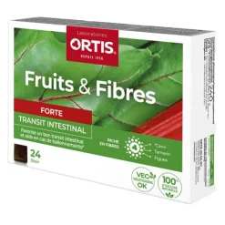 Ortis Fruits et Fibres Forte transit intestinal cubes