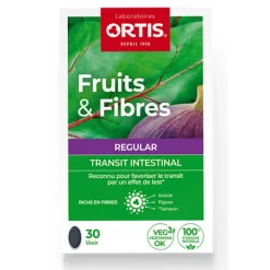Ortis Fruits et Fibres Regular Transit intestinal comprimés