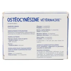 Ostéocynésine vétérinaire Boiron comprimés