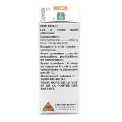 Oxomémazine EG sirop antitussif