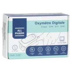 Oxymètre de pouls digital All Pharm