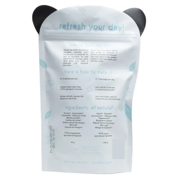 Panda Tea Iced Detox infusion glacée sachets