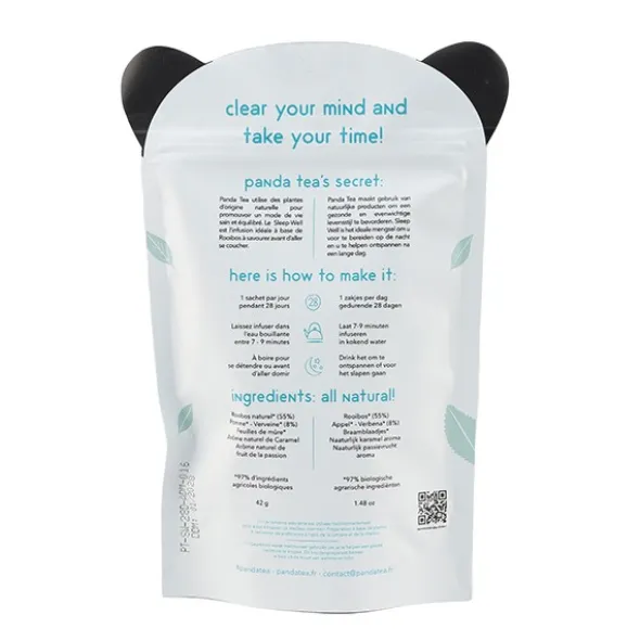 Panda Tea Sleep well Infusion sommeil sachets