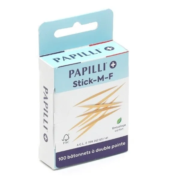 Papilli micro bâtonnets interdentaires