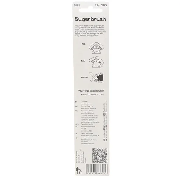 Papilli Superbrush Brosse à dents trifaces 12 ans+
