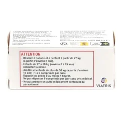 Paracétamol 500 mg Viatris comprimé effervescent