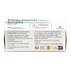 Paracétamol 500 mg Viatris comprimé effervescent