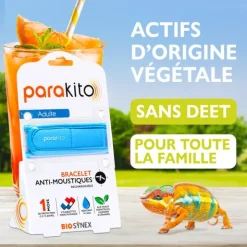 Parakito Bracelet anti moustique adulte
