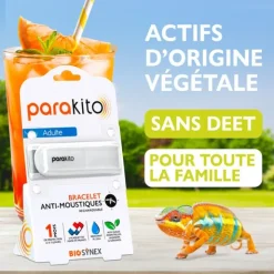 Parakito Bracelet anti moustique adulte