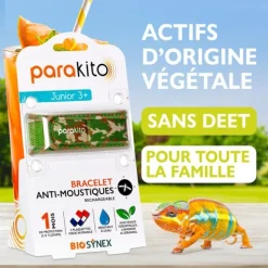 Parakito Bracelet anti moustique enfant