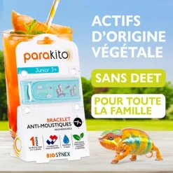 Parakito Bracelet anti moustique enfant
