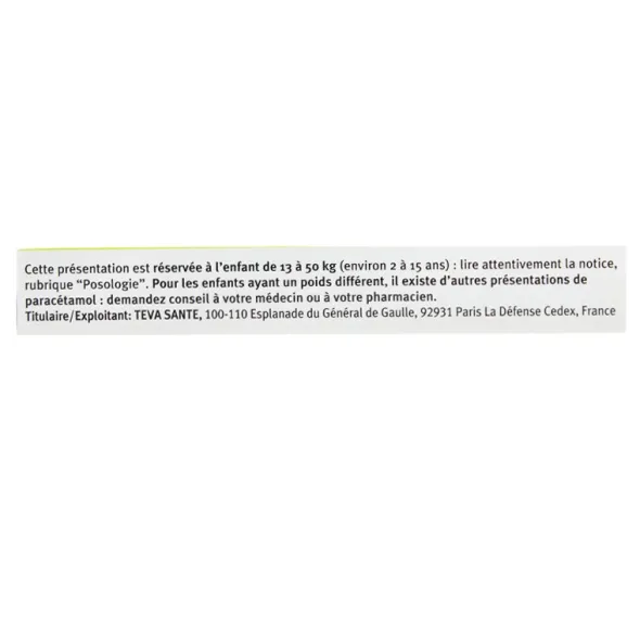 Paralyoc 250 mg comprimé orodispersible