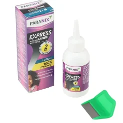 Paranix Express Lotion anti poux + peigne