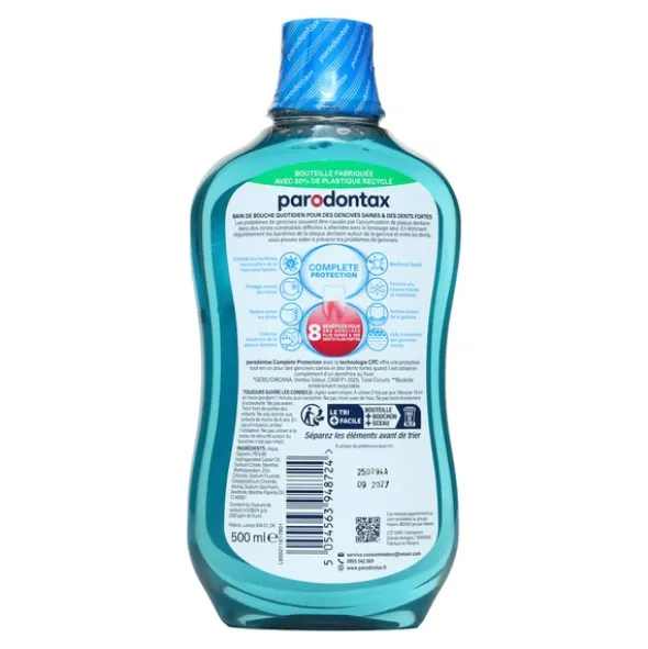 Parodontax Bain de bouche Complete Protection