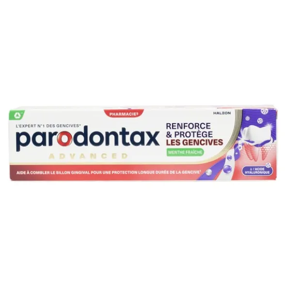 Parodontax Dentifrice menthe fraiche Renforce et Protège