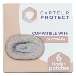 Patch adhésif Under Capteur Protect Dexcom One et G6