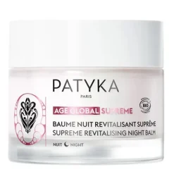 Patyka Age global supreme Baume nuit revitalisant suprême bio