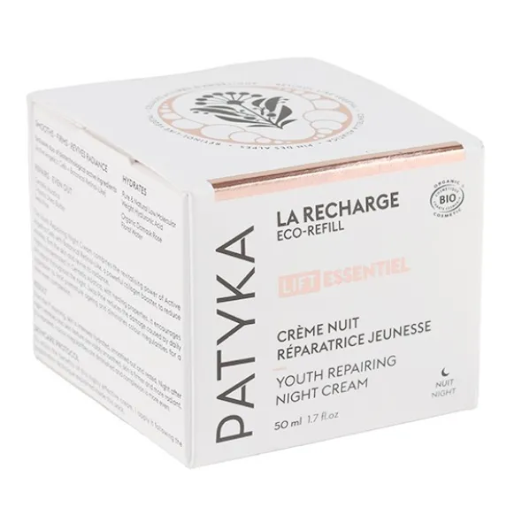 Patyka crème nuit réparatrice jeunesse bio