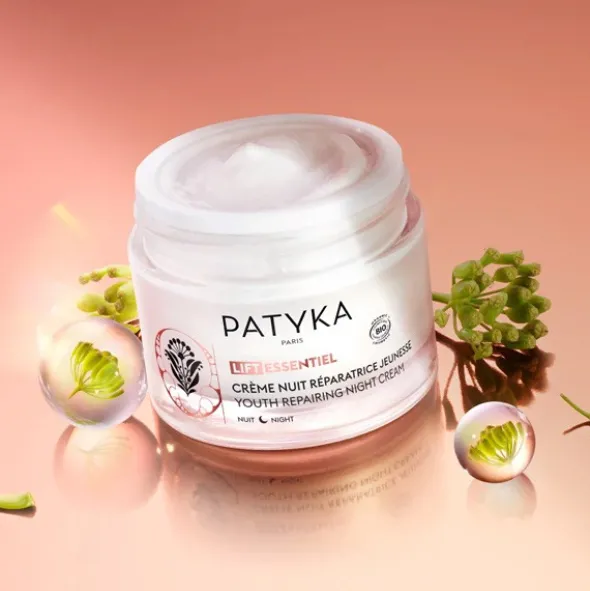 Patyka crème nuit réparatrice jeunesse bio