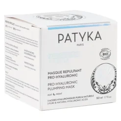 Patyka Masque repulpant Pro Hyaluronic Nuit bio