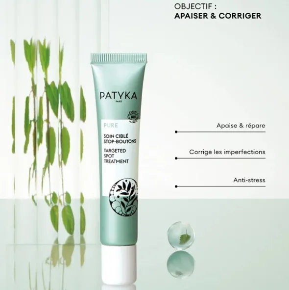 Patyka Pure soin ciblé stop boutons bio