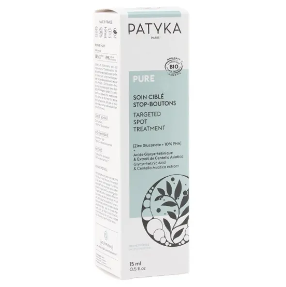 Patyka Pure soin ciblé stop boutons bio