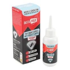 Pediact BastaPoux traitement express anti-poux et lentes lotion