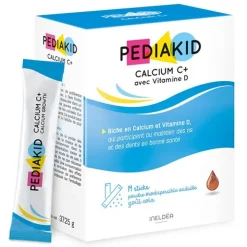 Pediakid Calcium C+ avec vitamine D goût Cola stick