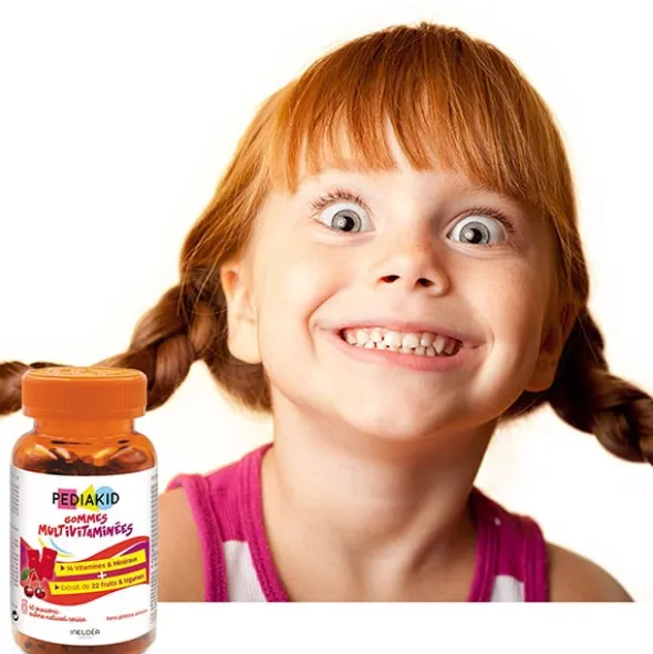 Pediakid gummies multivitaminées pour enfant