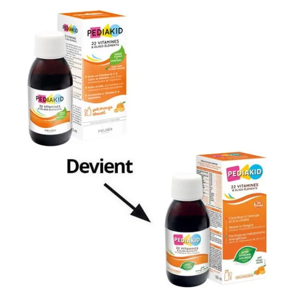 Pediakid 22 vitamines et oligoéléments sirop