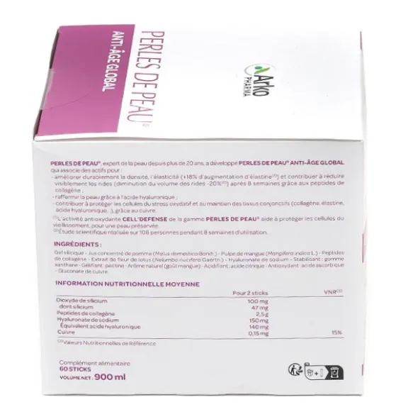 Perles de peau Anti âge global sticks