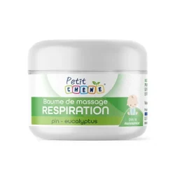 Petit chêne Baume de massage Respiration bio